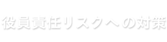 役員責任リスクへの対策